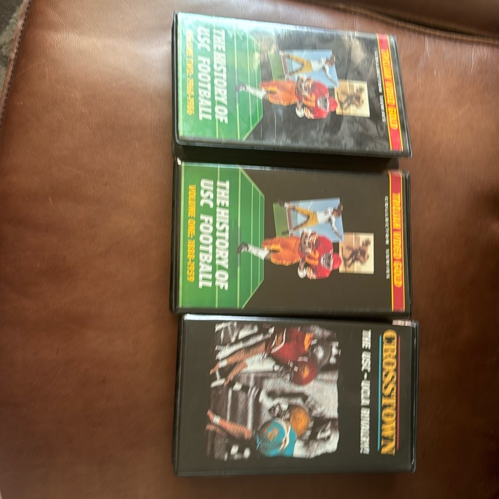 3 vhs usc videos